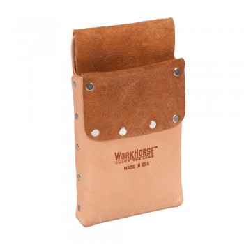 Single Pocket Tool Pouch with Leather Lining
